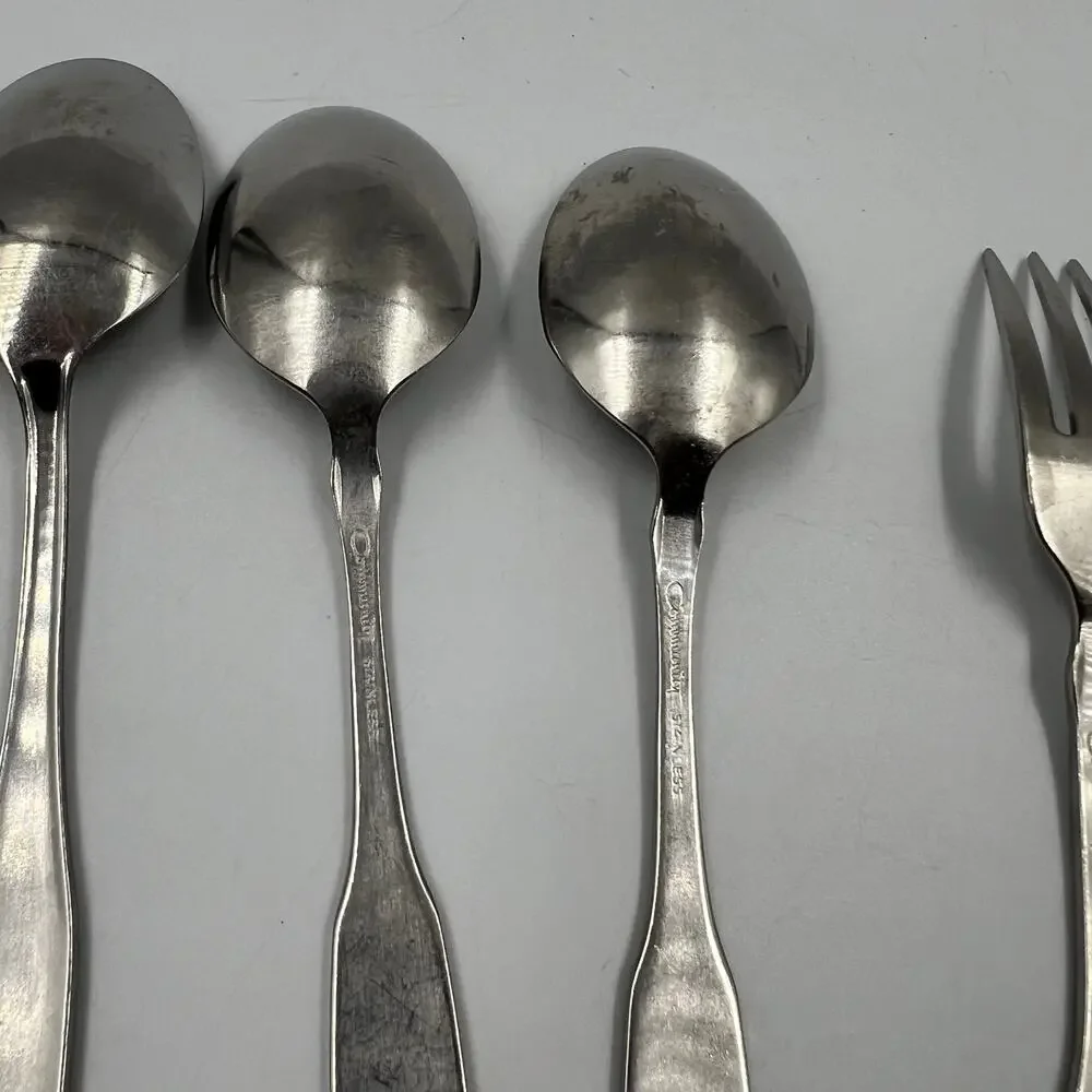 Community vintage stainless